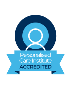 PCI - Personalised care Institute Accredited Badge
