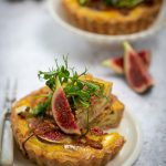 Fig, Camembert and Caramelized Onion Tart