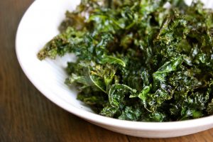 'Dorito' style kale chips