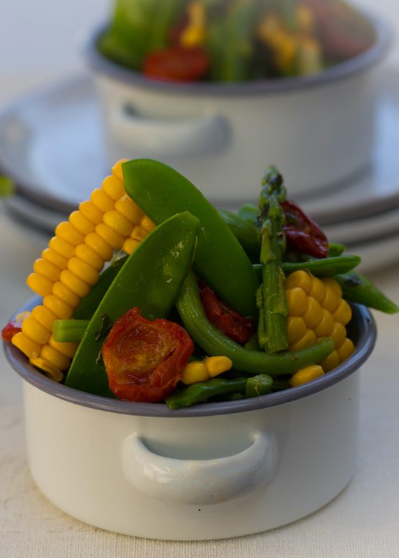 Sun-Kissed Crunchy Vegetable Salad