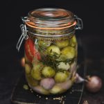 Quick Brussel Sprout Pickle