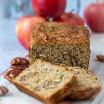 Lower-Carb Apple, Cardamon and Pecan Cake