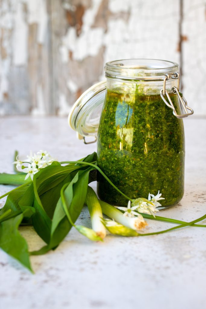 Wild Garlic, Spring Onion & Parsley Pesto