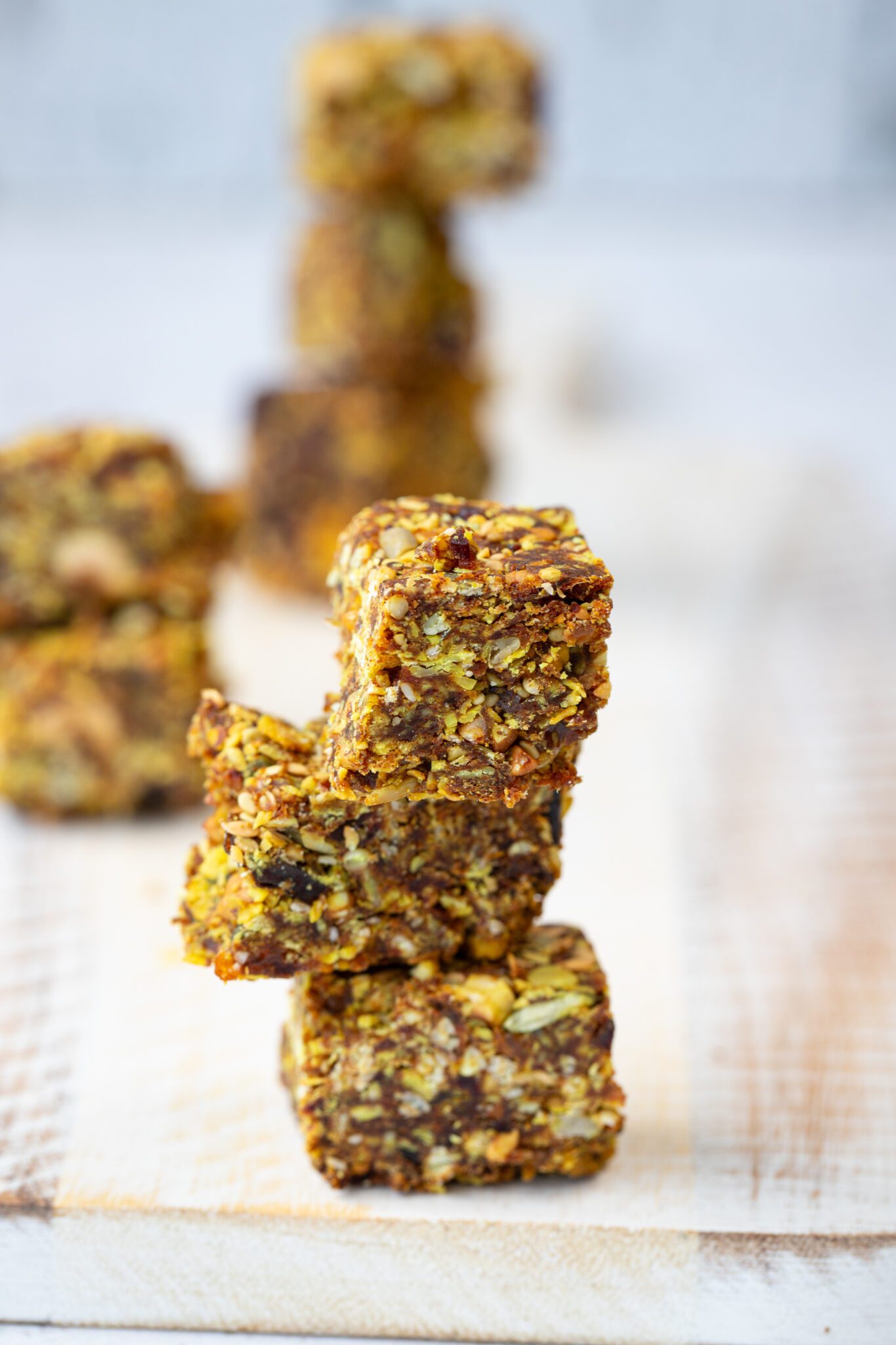 Very Yummy Chewy Seed Muesli Bars