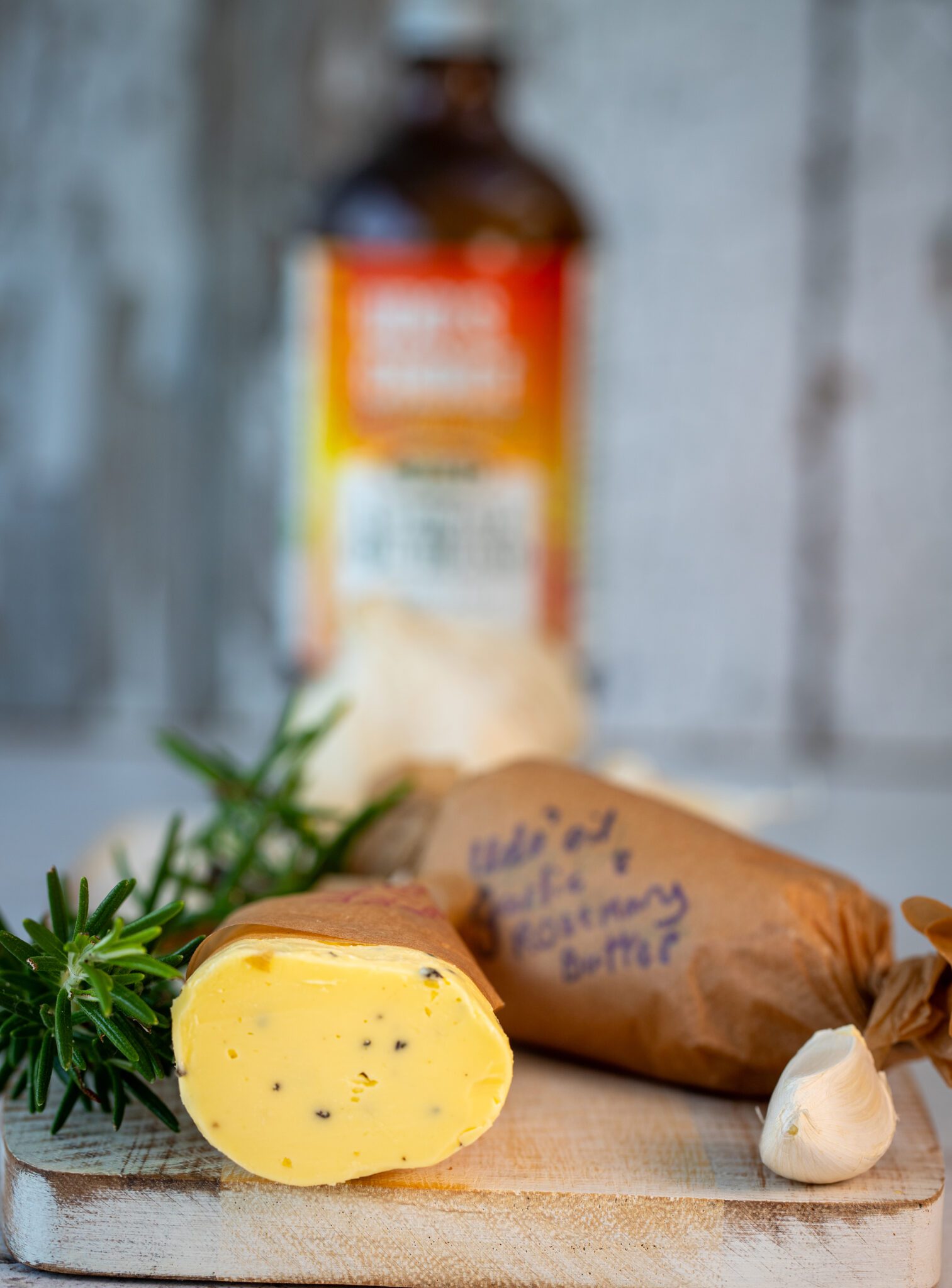 Udo's Oil, Garlic and Rosemary Butter