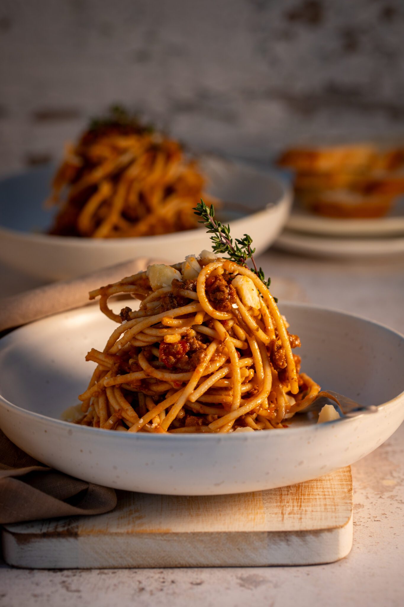 vegetable laden bolognaise