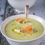 Broccoli, Fennel & Gorgonzola Soup