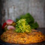 Sautéed Sprout, Bacon & Gruyere Frittata