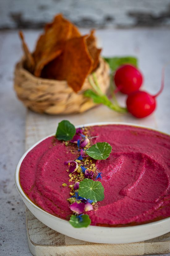 Smoky Beetroot Hummus