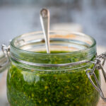Spinach and Roasted Hazelnut Pesto