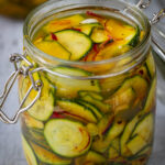 Quick Spiced Courgette Pickle