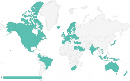 Student Location Heat Map